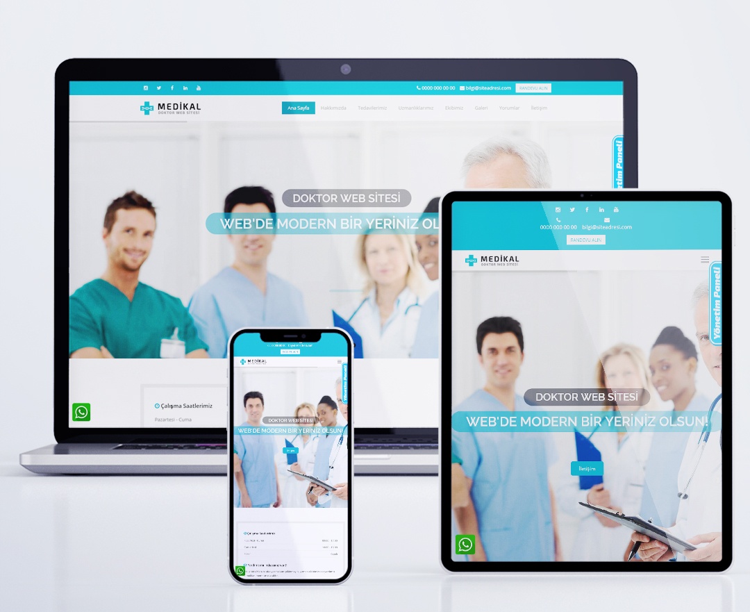 TemizWeb - Doktor Web Sitesi - Medikal Web Sitesi 026
